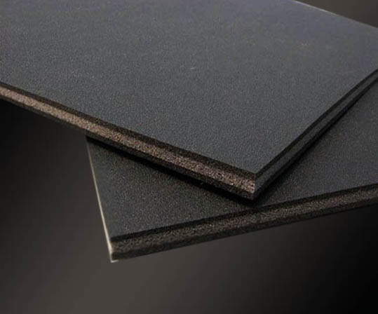 Electronic cross-linked shock absorber pad